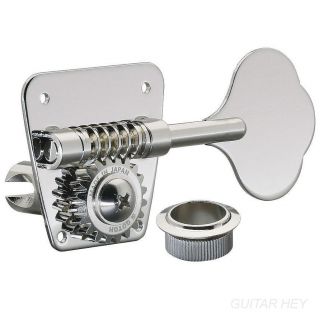 Gotoh Fb30 4 In - Line Clover Leaf Bass Tuners Vintage Fender Style - Nickel