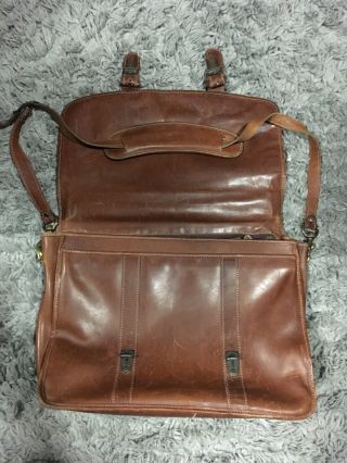 Gorgeous Large Korchmar Leather Briefcase Bag Satchel Brief Case Vintage Classic 2