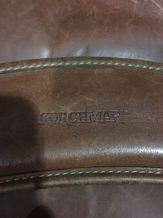 Gorgeous Large Korchmar Leather Briefcase Bag Satchel Brief Case Vintage Classic 3