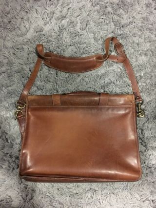 Gorgeous Large Korchmar Leather Briefcase Bag Satchel Brief Case Vintage Classic 7