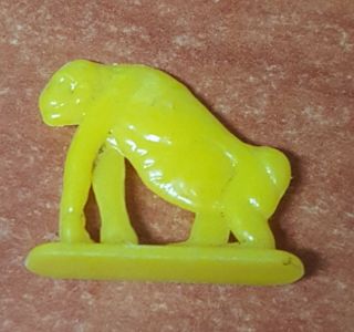 Vintage Plastic Toy Standing Gorilla