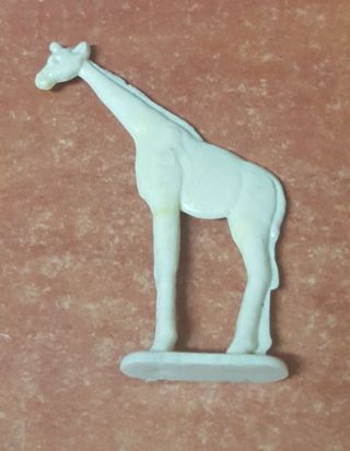 Vintage Plastic Toy Standing Giraffe