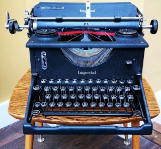 And Rare 1920s Antique Vintage Imperial Type Writer 24hr Uk Post