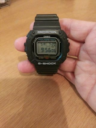 Vintage Casio G - Shock Dw - 5300 901 Module 200m Alarm Chrono Mens Watch