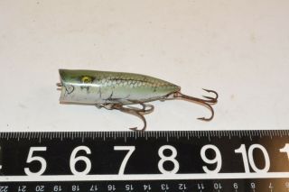 Old Early Heddon Chugger Spook Natural Snook Very Tough Color To Find
