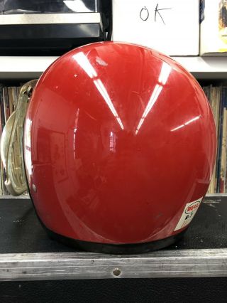 Vintage Bell Toptex R - T Helmet 7 1/4 Red 4
