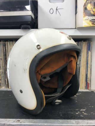 Vintage Bell Toptex R - T Helmet 7 1/8 White
