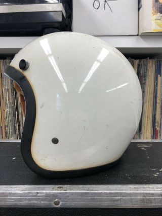 Vintage Bell Toptex R - T Helmet 7 1/8 White 3