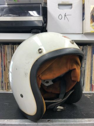 Vintage Bell Toptex R - T Helmet 7 1/8 White 6
