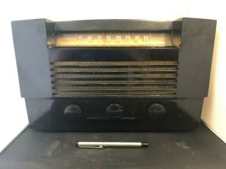 Vintage Bakelite Rca Victor Model 66x9 Radio