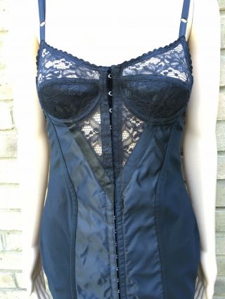 Dolce & Gabbana ‘vintage’ Black Petticoat Dress Study Piece Sz 38 / Uk Sz 8 - 10.
