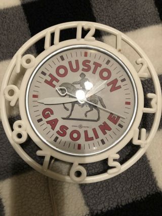 Houston Gasoline Vintage General Motors Telechron Clock