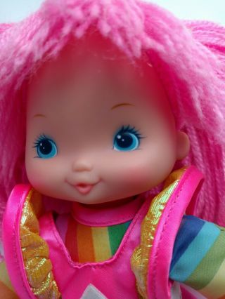 Vintage Hallmark Mattel 1983 Rainbow Brite Tickled Pink 10” Dress Up Doll 2