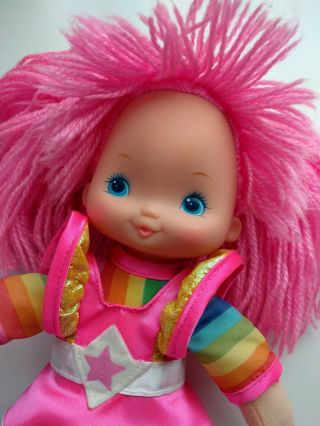 Vintage Hallmark Mattel 1983 Rainbow Brite Tickled Pink 10” Dress Up Doll 6