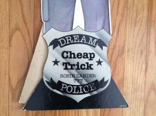 Vintage TRICK: DREAM POLICE Robin Zander Promo Stand Up (1979) VERY GOOD 4