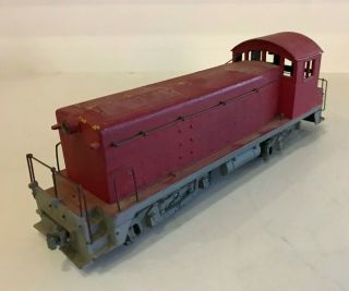 Vintage All Nation SW2 Diesel Switcher Locomotive 2 Rail O Scale General Models 2