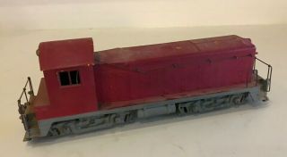 Vintage All Nation SW2 Diesel Switcher Locomotive 2 Rail O Scale General Models 4