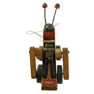 Vintage Krisa Kricket Fisher Price Toy 678,  1950s