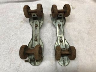 J.  C.  Higgins Vintage Roller Skates.  Sears Roebuck Adjustable.  Metal. 5