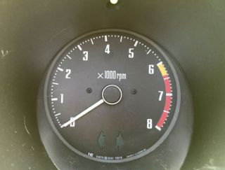 Vintage Datsun 280z Tachometer (1976)