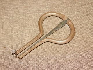 Vintage 4 " Long Jews Jaw Harp Mouth Organ Instrument Made In England