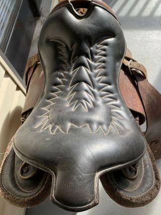 Vintage Rare Tucker Horse Saddle.  Custom Made.  Southhaven,  MS USA 5