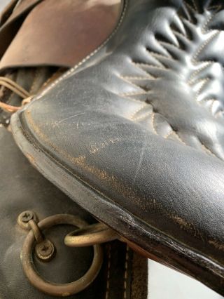 Vintage Rare Tucker Horse Saddle.  Custom Made.  Southhaven,  MS USA 6