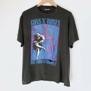 1991 Guns N Roses Use Your Illusion Vintage Tour Rock Shirt 90s 1990s Nirvana