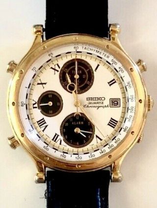 Vintage Seiko Chronograph Tachymeter Age Of Discovery Series Wr