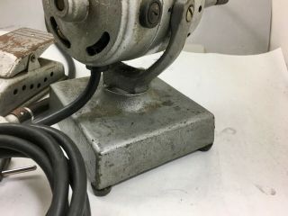 VINTAGE FOREDOM ROTARY TOOL ON SHAFT,  FOOTSWITCH,  STAND, 7
