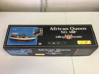 Vintage Billing Boats African Queen Model Kit 588 1:12