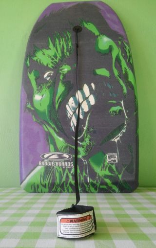 Incredible Hulk 1996 Vintage Morey Boogie Board Marvel Comics Unique Retro Rare