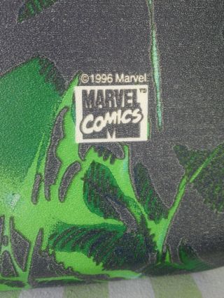 Incredible Hulk 1996 Vintage Morey Boogie Board Marvel Comics Unique Retro Rare 5