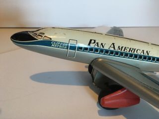 Pan Am Clipper Meteor friction Airplane N - 801 PA Japan vintage A - B, 5