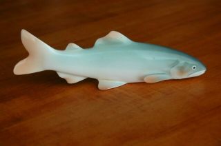 Vintage Noritake Nippon Figurine Fish Bone China 7 - 3/4 " Long
