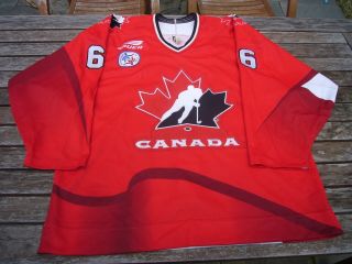 Bauer Mario Lemieux Team Canada World Cup Of Hockey 1996 Authentic Jersey Vtg