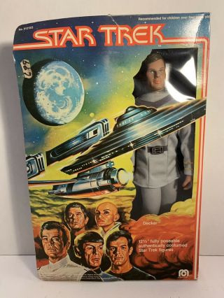 Star Trek The Motion Picture Decker 12 " Action Figure 1979 Vintage