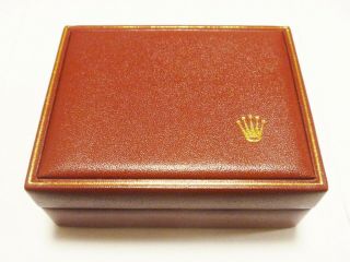 Vintage 1980/1990 ' s Rolex Ladies Watch Box Case 14.  00.  08 Datejust 2
