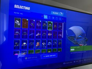 OG Purple Skull Trooper,  Galaxy Skin,  Black Knight and Other Rare Skins. 12