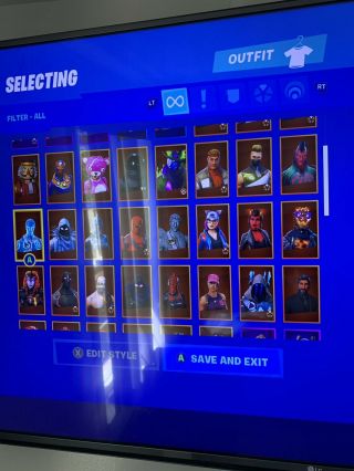 OG Purple Skull Trooper,  Galaxy Skin,  Black Knight and Other Rare Skins. 3