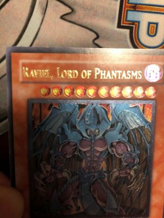 Yugioh Raviel Lord of Phantasms Ultimate Rare 1st Edition SOI - EN003 Near 3
