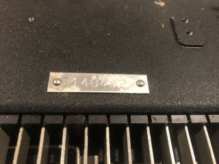 VERY RARE Vintage Teletype Corp Model 15 Keyboard WW2,  15E37,  Steampunk 8