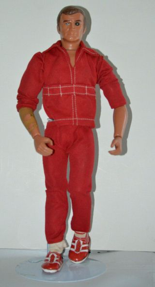 Vintage Steve Austin Doll Figure Six 6 Million Dollar Man Figure Dated 1973