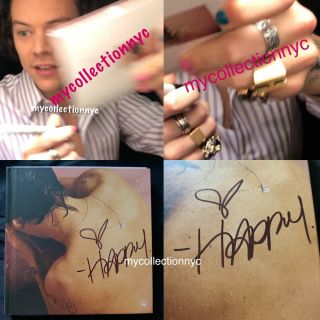 Signed Harry Styles Cd Deluxe Album With Proof Rare