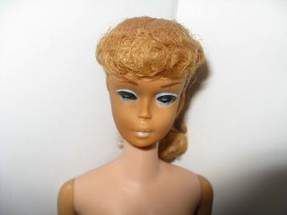 Vintage 6 Blonde Ponytail Barbie Doll