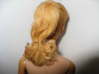 Vintage 6 Blonde Ponytail Barbie Doll 4