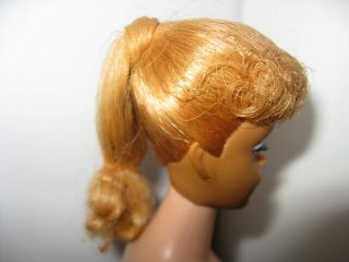 Vintage 6 Blonde Ponytail Barbie Doll 5