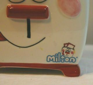 2005 Vintage Kellogg Pop Tarts Milton Ceramic Canister,  100 Years Aniversary 2