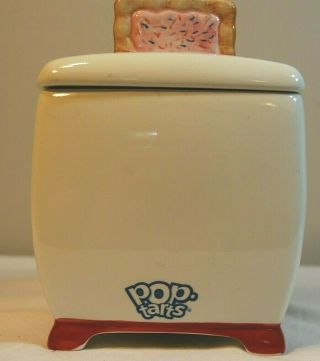 2005 Vintage Kellogg Pop Tarts Milton Ceramic Canister,  100 Years Aniversary 3