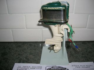 Toy Outboard Motor Mercury Mark 55 1956 K&o Ito Battery Operated Boat Vintage